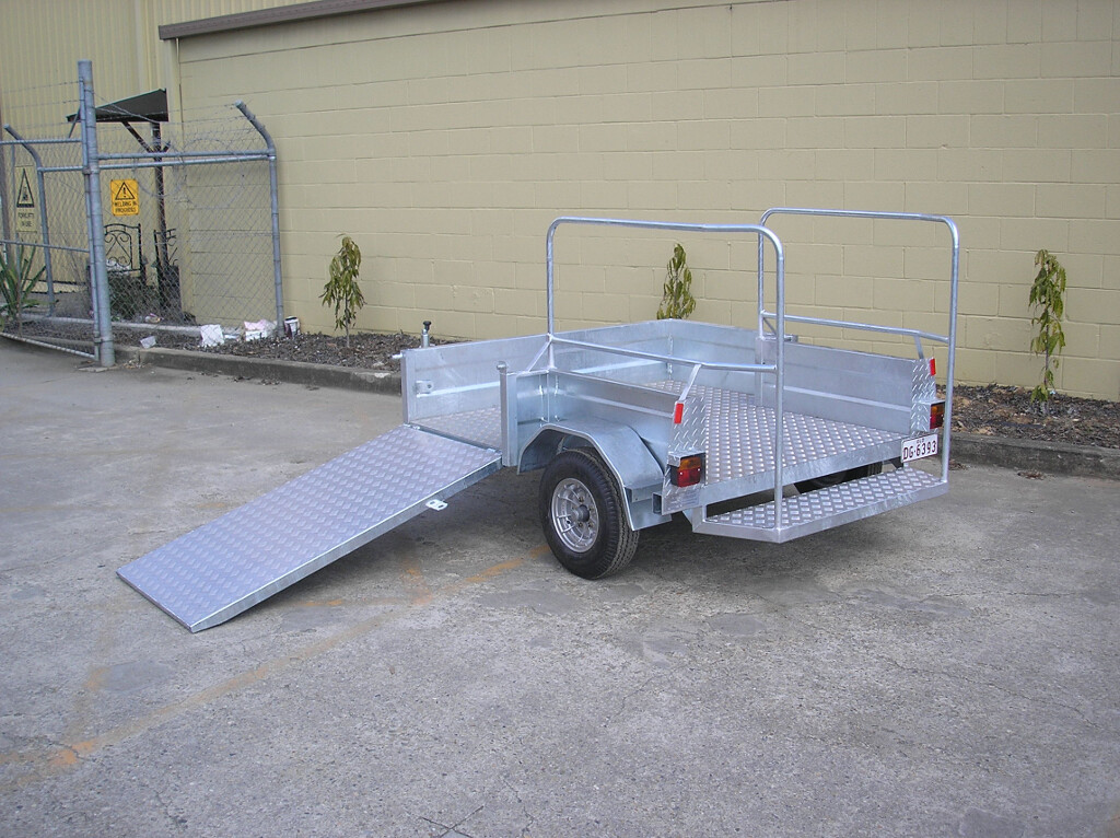 1800x1600, Single Axle, Mobility Scooter Trailer