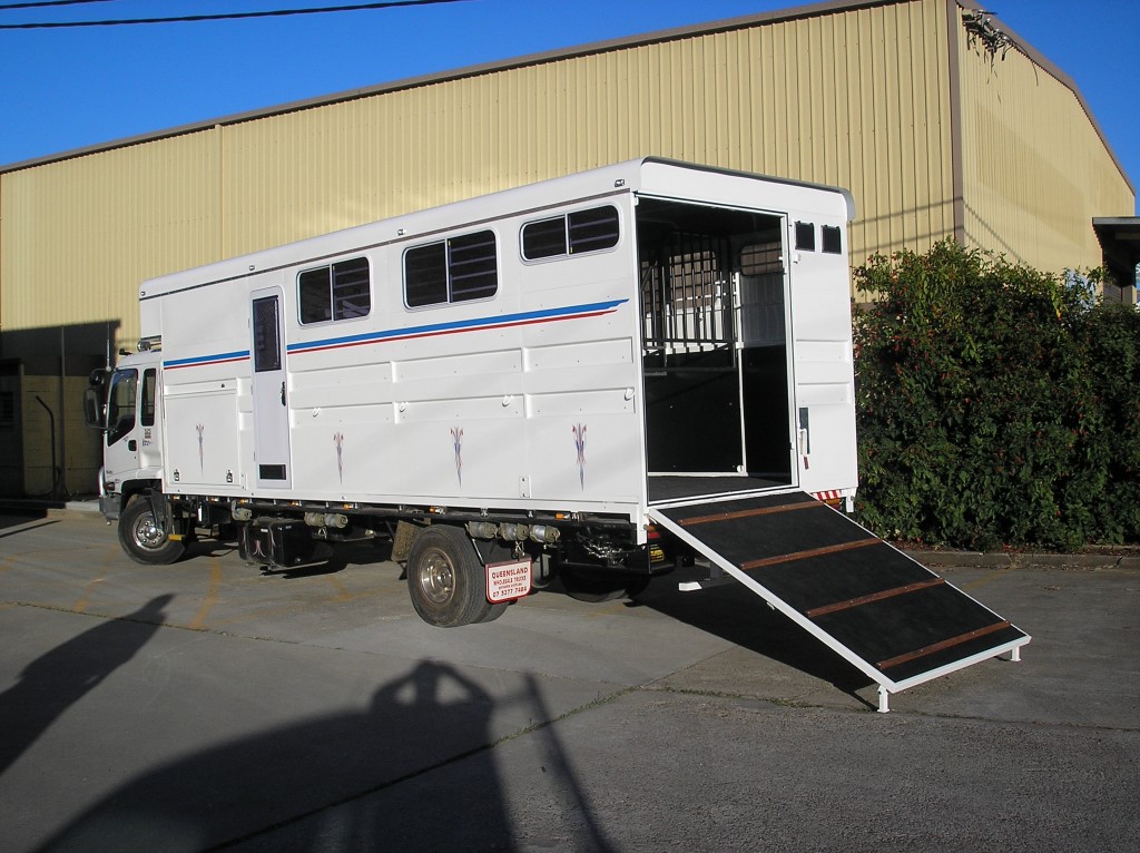 7350x2460x2300 Truck Body with Living Area 1 - PBL Trailers and Horse ...